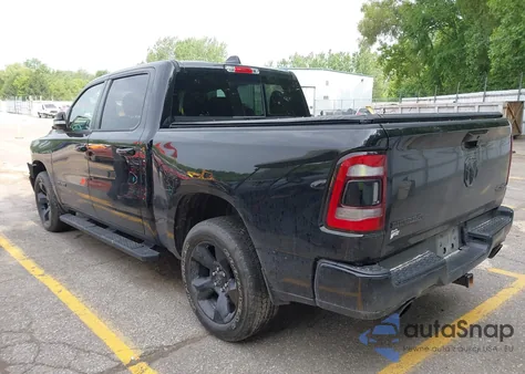 2019 Ram 1500 Big Horn/Lone Star 4X4 5'7 Box from USA, damaged, VIN 1C6SRFFT6KN687582